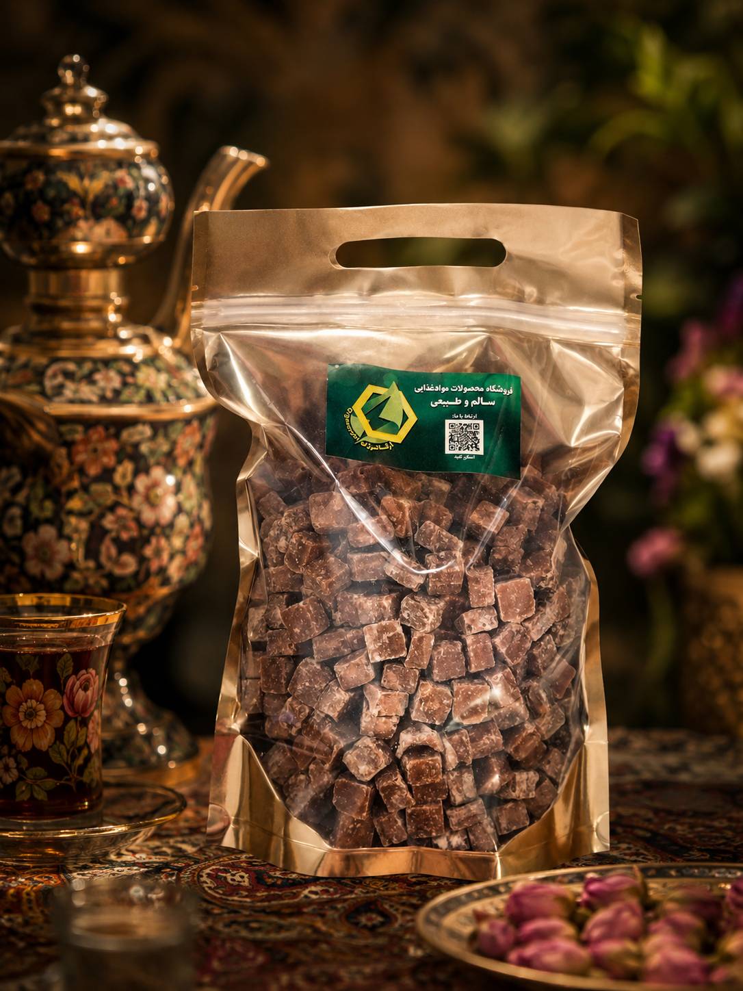 قند سالم هل و گلاب
