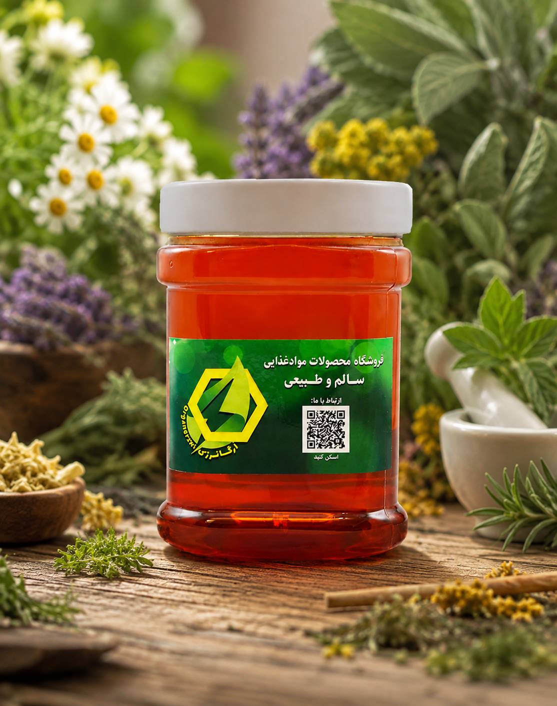 عسل طبیعی  چهل گیاه اعلاء